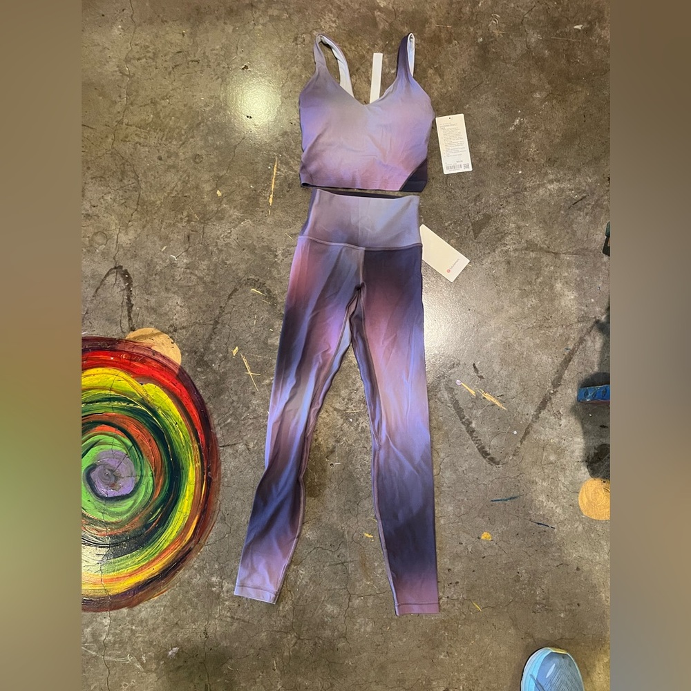 Lululemon Athletica Purple Align Set